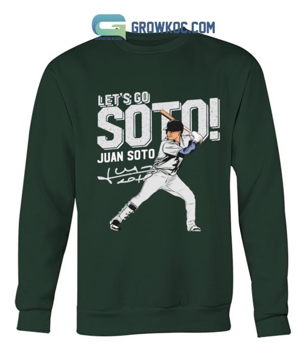 Juan Soto Let’s Go Soto New York Yankees T-Shirt