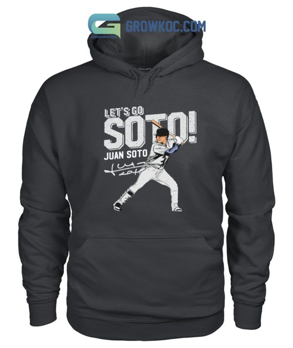 Juan Soto Let’s Go Soto New York Yankees T-Shirt