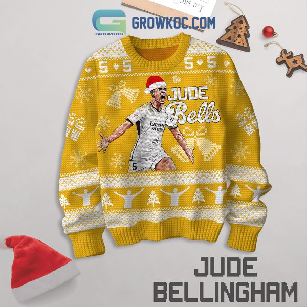 Jude Bellingham Real Madrid Christmas Ugly Sweater