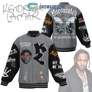 Kendrick Lamar Uneducated Million Dollar Check Baseball Jacket