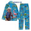 Travis Scott Christmas In Our Hearts Polyester Pajamas Set