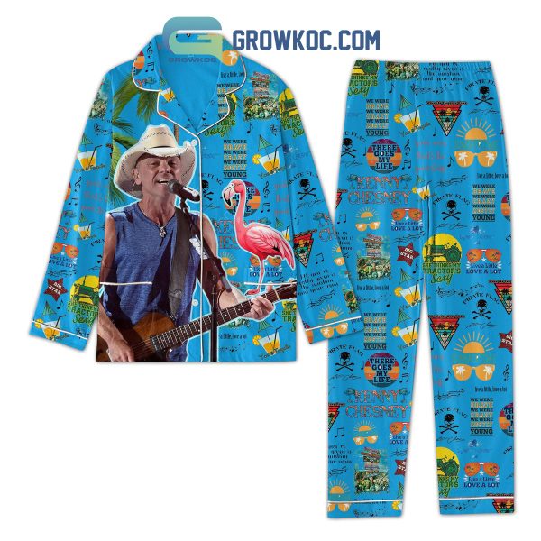 Kenny Chesney There Goes My Life Polyester Pajamas Set