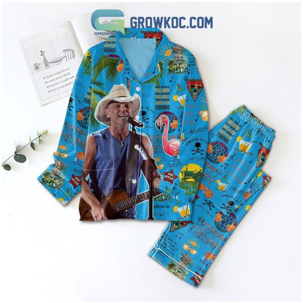 Kenny Chesney There Goes My Life Polyester Pajamas Set