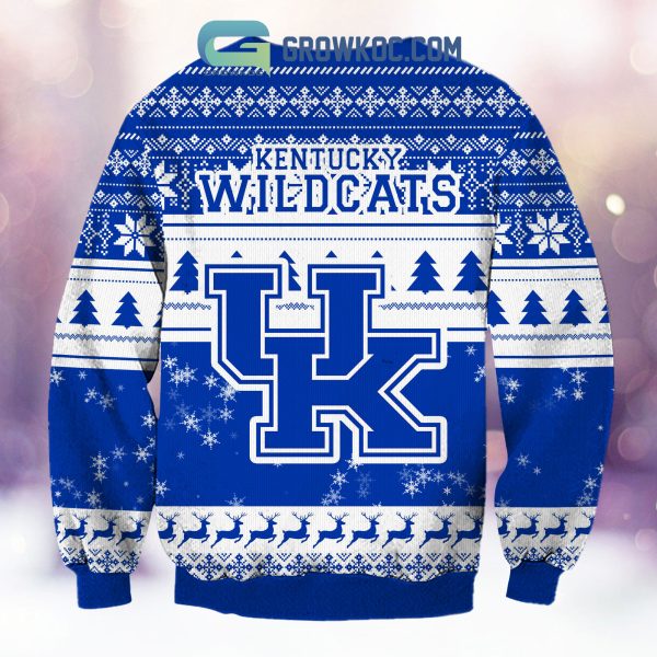 Kentucky Wildcats Grinch NCAA Christmas Ugly Sweater