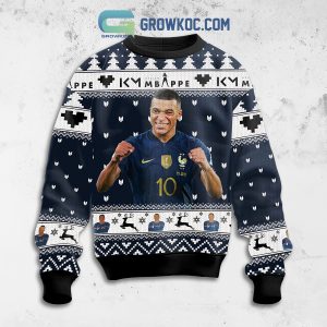 Kylian Mbappe French Football Legend Ugly Sweater