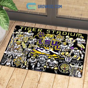 LSU Tigers Football History Legend Doormat