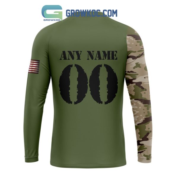 Las Vegas Raiders Personalized Veterans Camo Hoodie Shirt