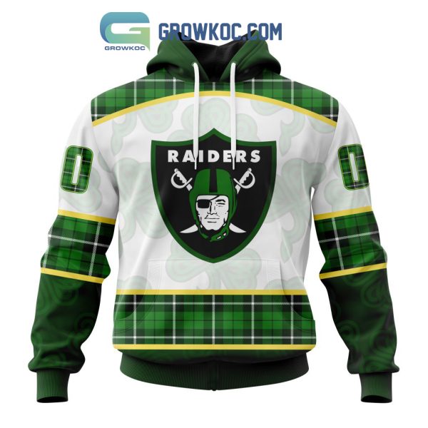 Las Vegas Raiders St. Patrick Day Personalized Hoodie Shirts