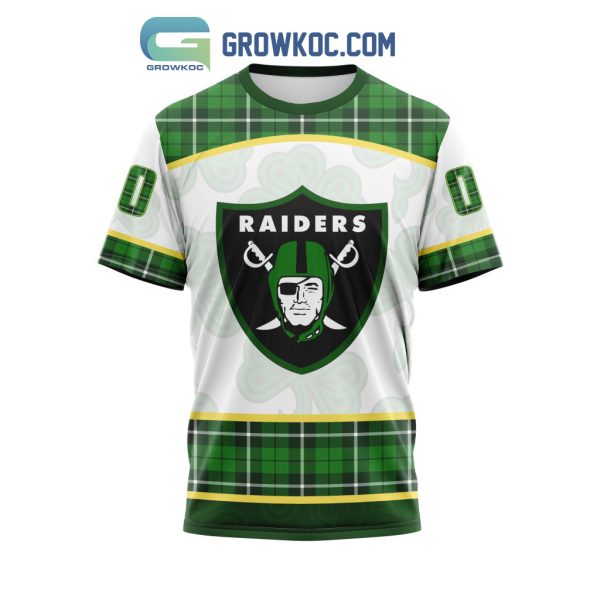 Las Vegas Raiders St. Patrick Day Personalized Hoodie Shirts