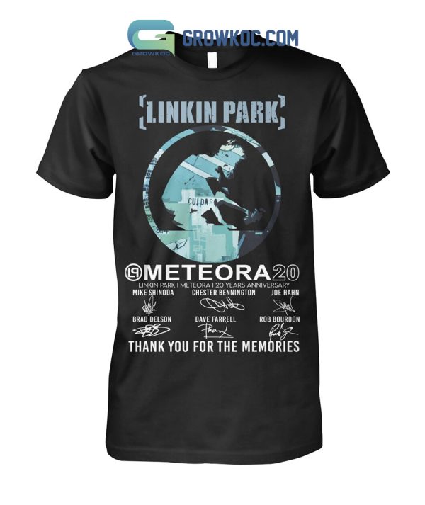 Linkin Park 20th Anniversary Of Meteora Album T-Shirt