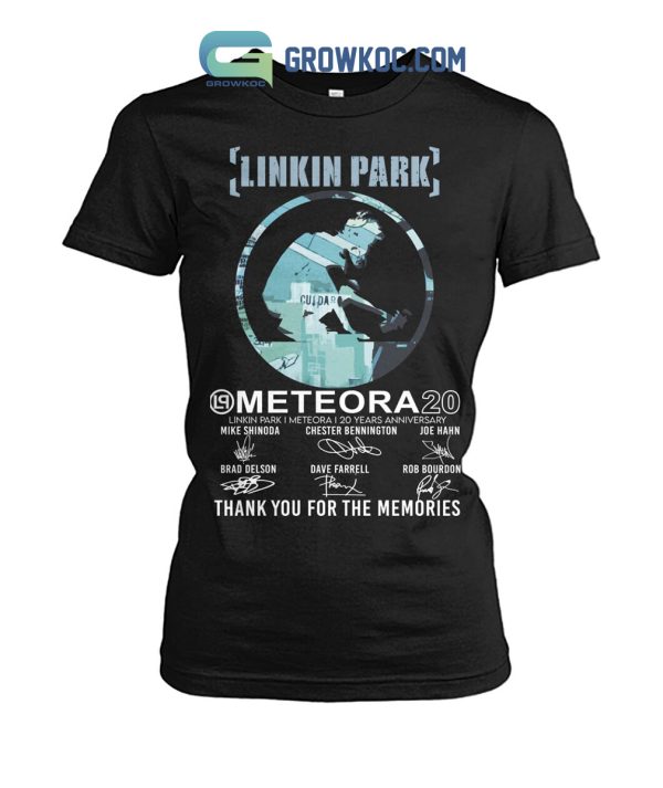 Linkin Park 20th Anniversary Of Meteora Album T-Shirt