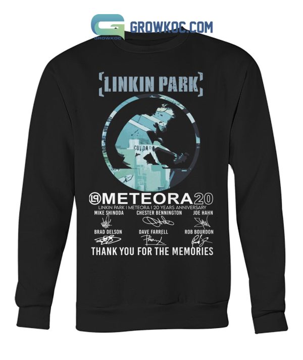 Linkin Park 20th Anniversary Of Meteora Album T-Shirt