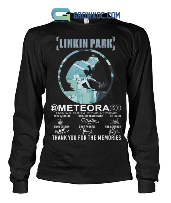 Linkin Park 20th Anniversary Of Meteora Album T-Shirt