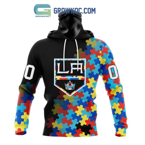 Los Angeles Kings Puzzle Design Autism Awareness Personalized Hoodie Shirts