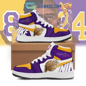 Los Angeles Lakers NBA Best Choice Custom Name Shoes