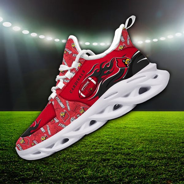 Louisville Cardinals Fan Personalized Max Soul Sneaker