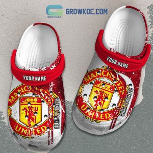 Manchester United Premier League Football Personalized Crocs Clogs