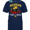 Michigan Wolverines Back2back Mich Again Big Champions T-Shirt