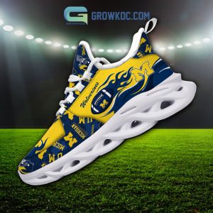 Michigan Wolverines Fan Personalized Max Soul Sneaker