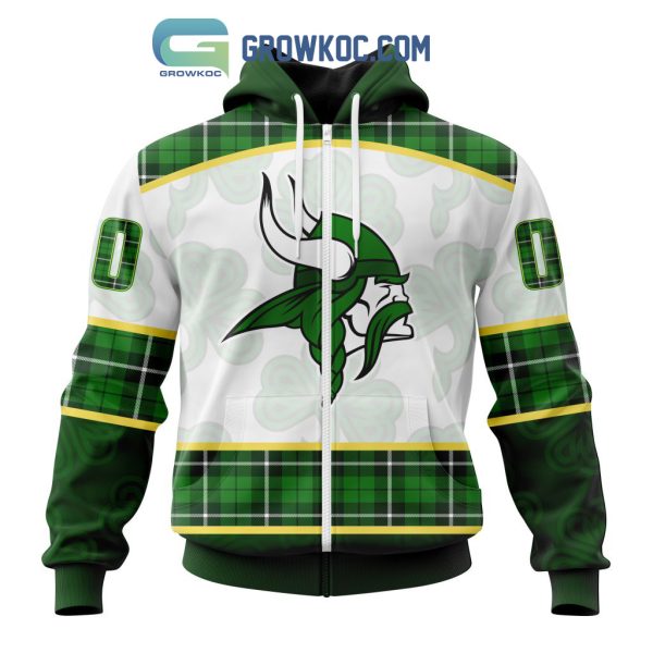 Minnesota Vikings St. Patrick Day Personalized Hoodie Shirts