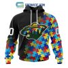 Montreal Canadiens Puzzle Design Autism Awareness Personalized Hoodie Shirts