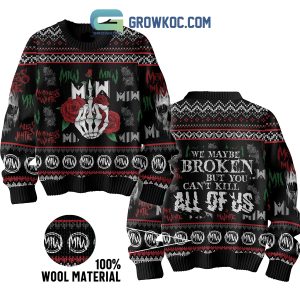 Motionless in White All Of Us Ugly Sweater