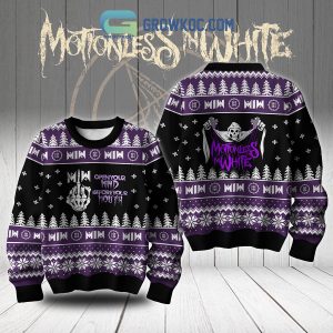 Motionless in White Open Your Mind Ugly Sweater
