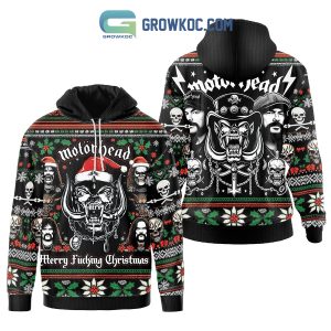 Lemmy Is God Born To Raise Hell Christmas Ugly Sweater