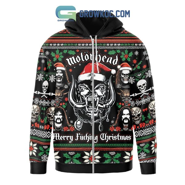 Motorhead Merry Rocking Christmas Hoodie Shirts