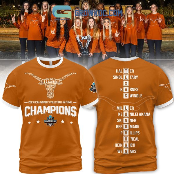 NCAA Women’s Volleyball National Champions 2023 Texas Longhorns Bull Hoodie Shirts