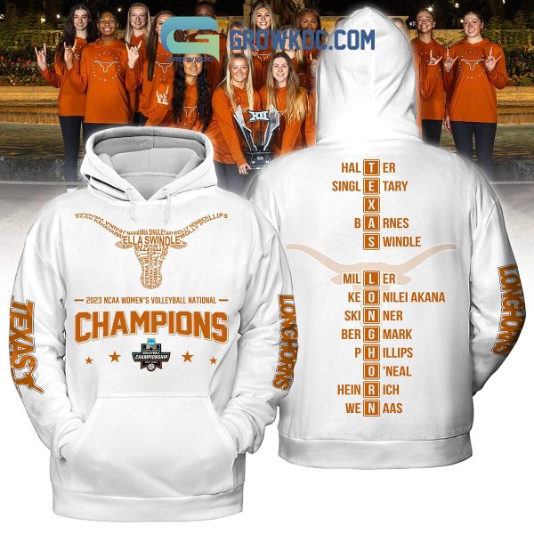 NCAA Women’s Volleyball National Champions 2023 Texas Longhorns Bull Hoodie Shirts