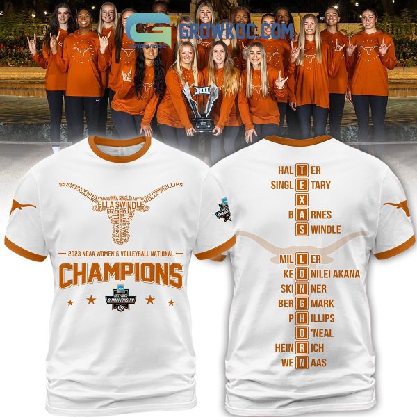 NCAA Women’s Volleyball National Champions 2023 Texas Longhorns Bull Hoodie Shirts