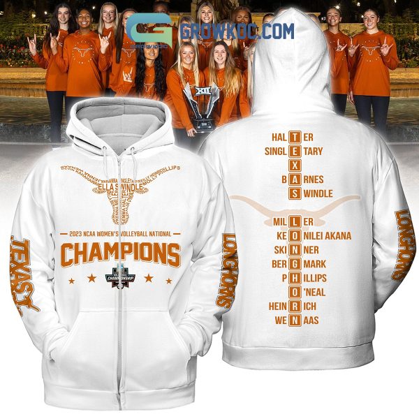 NCAA Women’s Volleyball National Champions 2023 Texas Longhorns Bull Hoodie Shirts