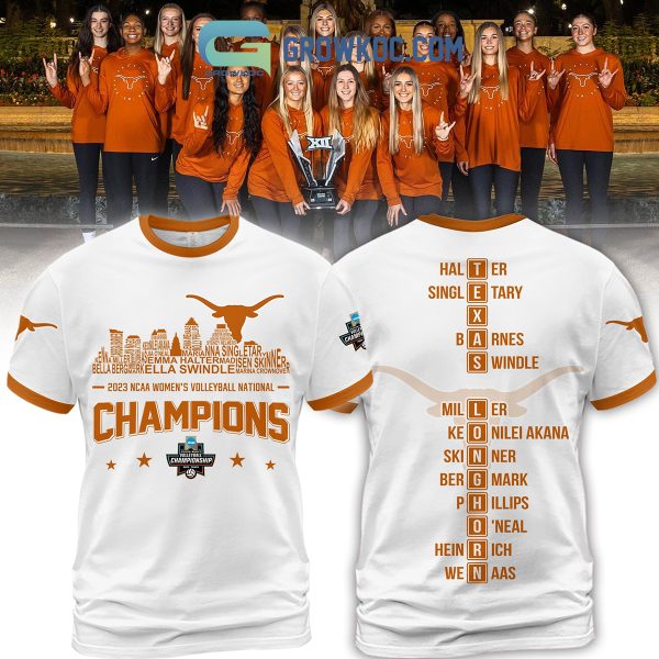 NCAA Women’s Volleyball National Champions 2023 Texas Longhorns Hoodie Shirts