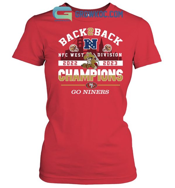 NFC West Division Champions San Francisco 49ers 2023 T-Shirt