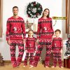 North Carolina Tar Heels NCAA Team Christmas Personalized Long Sleeve Pajamas Set