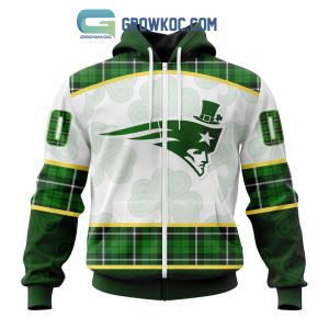 New England Patriots St. Patrick Day Personalized Hoodie Shirts