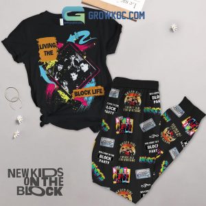 New Kids On The Block Black Yellow Ugly Sweater