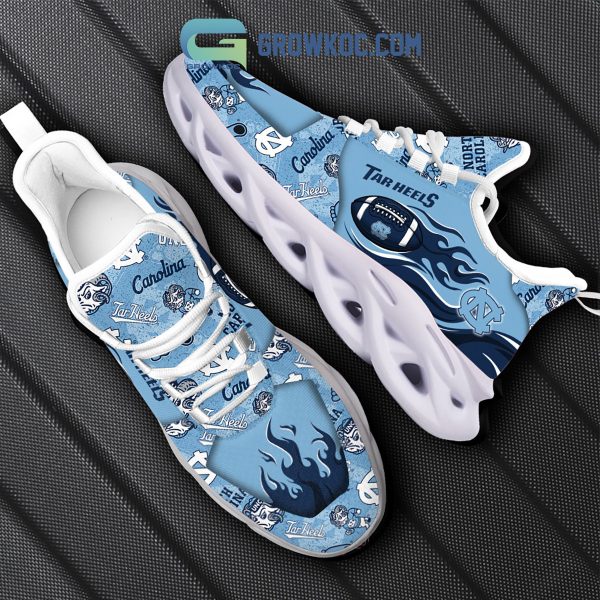 North Carolina Tar Heels Fan Personalized Max Soul Sneaker