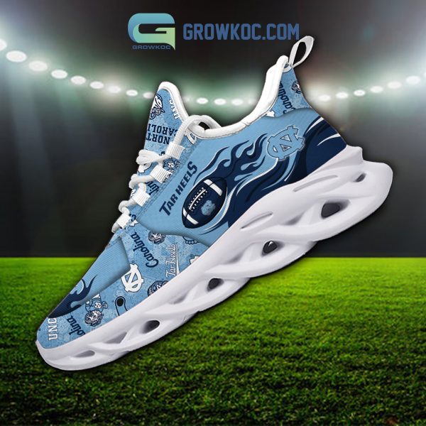 North Carolina Tar Heels Fan Personalized Max Soul Sneaker