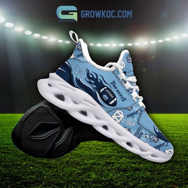 North Carolina Tar Heels Fan Personalized Max Soul Sneaker