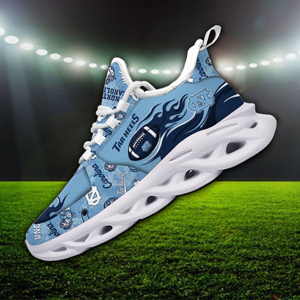 North Carolina Tar Heels Fan Personalized Max Soul Sneaker