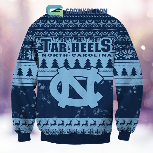 North Carolina Tar Heels Grinch NCAA Christmas Ugly Sweater
