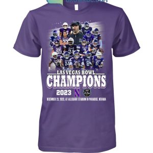 Northwestern Wildcats Las Vegas Bowl Champions 2023 T-Shirt