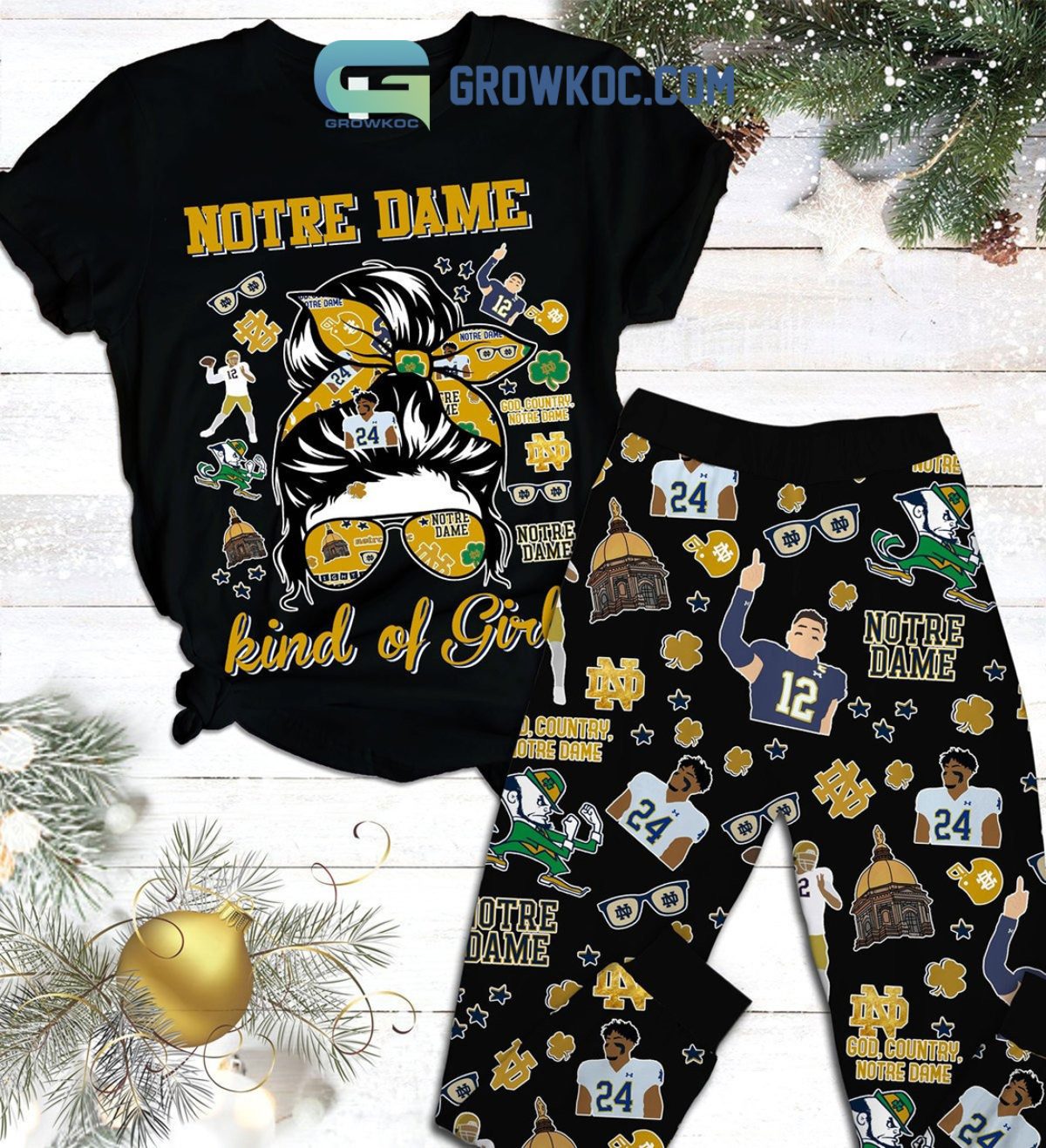 Notre Dame Fighting Irish Grinch Football Welcome Christmas Personalized  Decor Door Cover - Growkoc