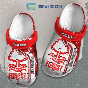 Nottingham Forest Premier League Football Personalized Crocs Clogs