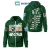 Ohio Bobcats 2023 White Design Myrtle Beach Bowl Champions Hoodie Shirts