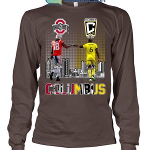 Ohio State Buckeyes And Columbus Crew Fan T-Shirt