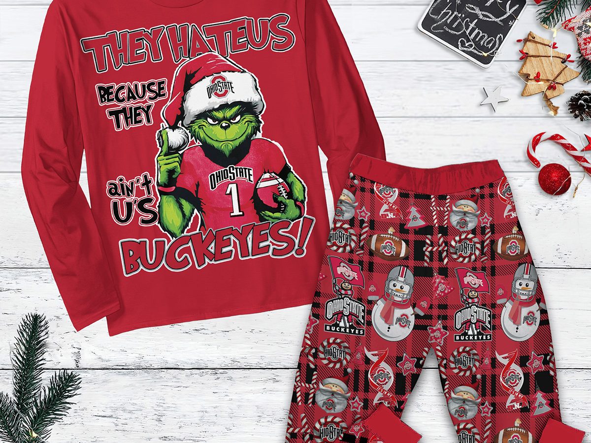 Cincinnati Bengals Pajamas Set Custom Name Grinch Christmas Pajama