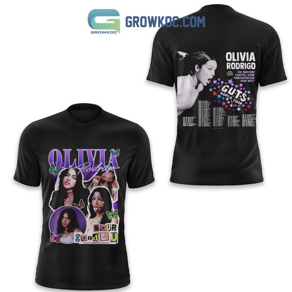 Olivia Rodrigo Sour Good For You World Tour T-Shirt